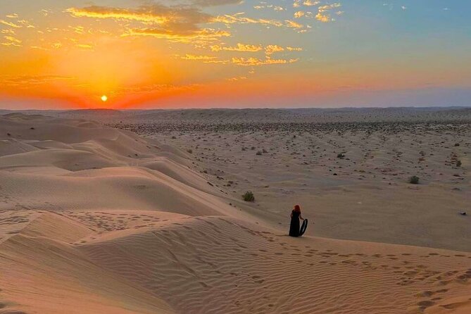 Private Sunset Experience in Empty Quarter Desert - Entering the Empty Quarter before sunset