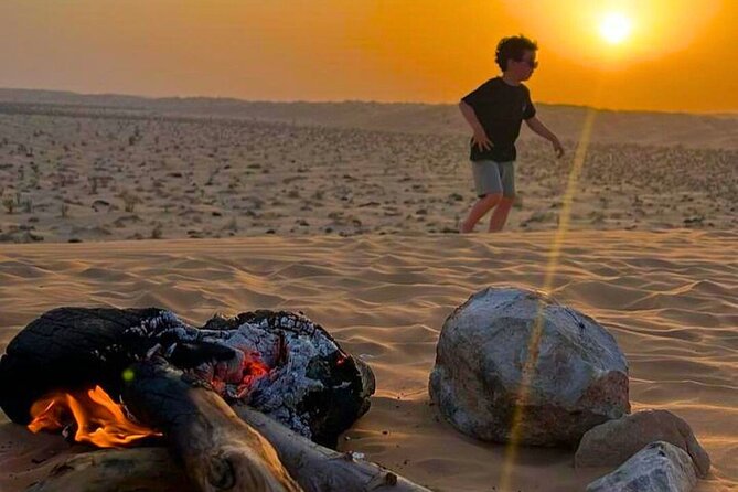 Private Sunset Experience in Empty Quarter Desert - Thumrait and the importance of the camel farm