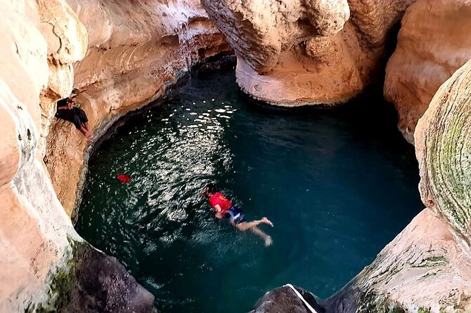 Private Tour Wadi Shab & Sinkhole Tour – Swim, Hike & Explore - Fins Beach brings the day back to sea level