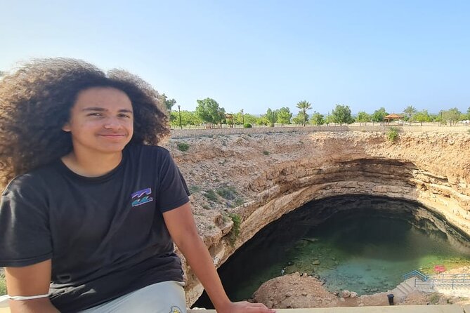 Private Wadi Arbyeen - Sinkhole - White Sand Beach- Full Day Tour - Fins Beach brings in the white sand