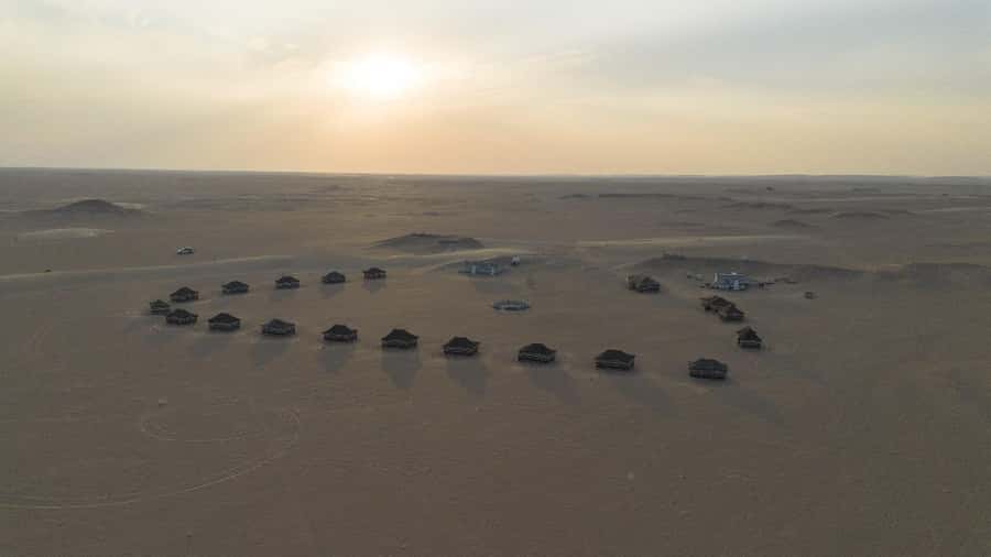 Salalah: Bedouin Tent Night Stay in Desert + Sunset Safari - Ubar, the desert city with an optional entrance fee