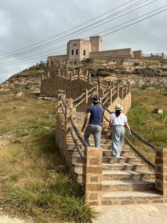 Salalah East Adventure: Waterfalls, Mountain & Safari - Taqah gives the tour a human beginning