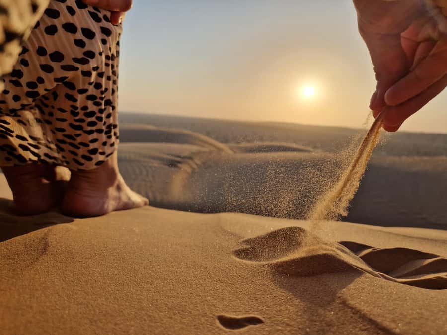 Salalah: Sunset Desert Safari - Rub Al Khali - Empty Quarter - Meeting the black desert camels
