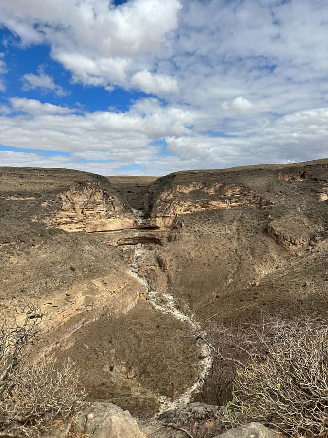 Salalah: Wadi Derbat, Jabal Samhan, & Sinkhole Private Tour - Taqah Castle opens the history book