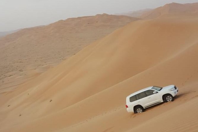 Sunset Desert Safari Salalah Tour in Rub Al Khali - Empty Quarter - Entering the Rub Al Khali
