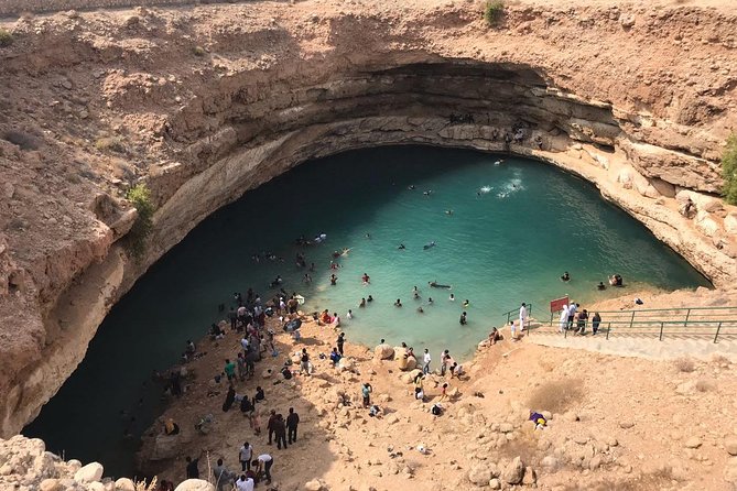 Tour Fatimah 2 Days-1 Night In Ras Al Hadd, Oman Tours Package - Wadi Shab is the tour’s main physical challenge