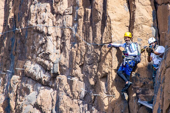 Via Ferrata And Zip Line - Part Three: the stairway and the 45-meter height