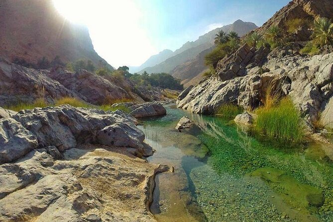 Wadi Al Arbeieen Sinkhole & Fins Beach Swim & Hike - What the wadi swim requires from you