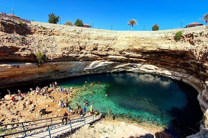 Wadi Shab and Bimmah Sinkhole Private Day Trip+Lunch - Bimmah Sinkhole and its unusual setting