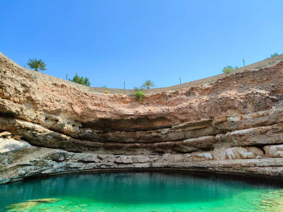 Wadi Shab &Bimmah Sinkhole &Heart shaped Cave &Pebble Beach - Bimmah Sinkhole makes a strong final stop