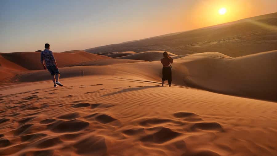 Wadi Shab, Desert safari and The historical city of Nizwa - What Wadi Shab demands from you