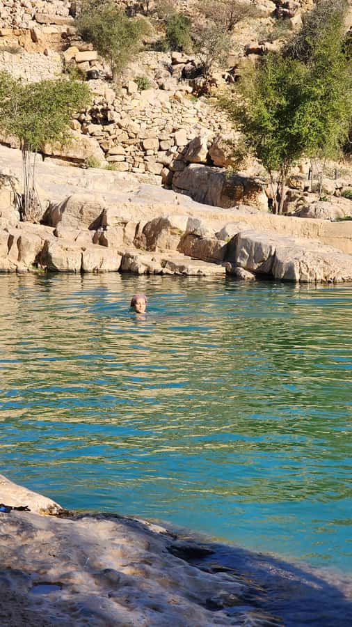 Wadi Shab, Desert safari and The historical city of Nizwa - Birkat Al Mouz and the falaj system