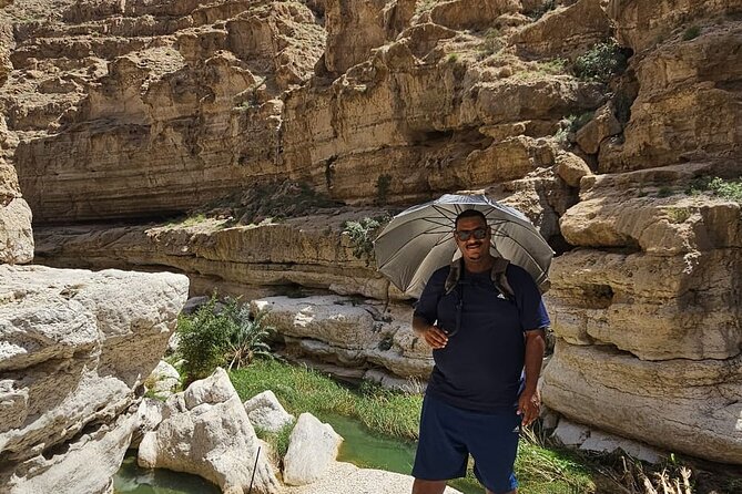 Wadi Shab Expedition - Swimming in the aquamarine pools