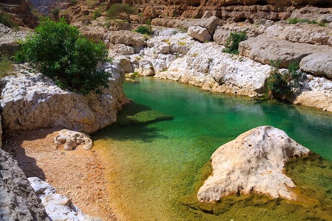 WADI SHAB - Muscat, Oman - Two hours at Wadi Shab means time for the water