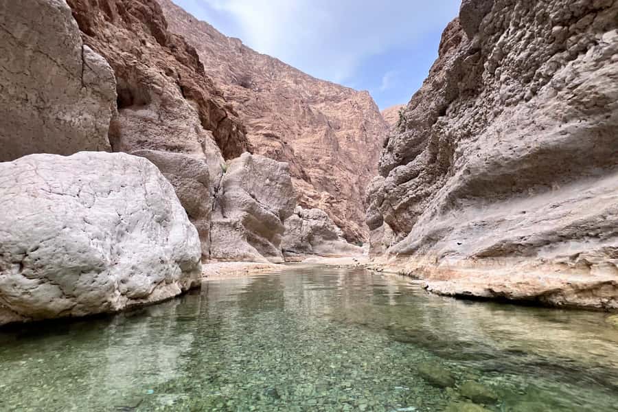 Wadi Shab & Wadi Tiwi : Guided Adventure (Customer Own Car) - Starting at Wadi Shab’s parking area