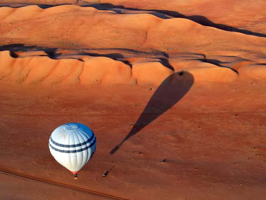 Wahiba Sands: Hot Air Balloon Experience - Rising above the Sharqiya Sands