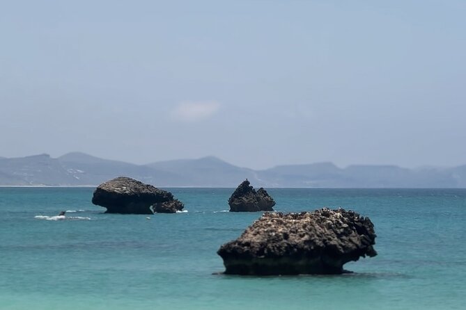 West Salalah Beaches and Blowholes - Fazayah Beach and the off-road approach