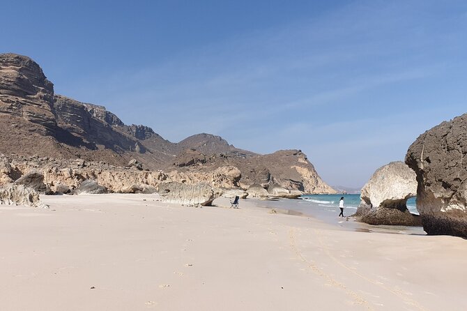 West Salalah Tour - Caribbean of Orient - Fazayah Beach with City - Haffa Beach, the Sultan Palace, and fruit farms
